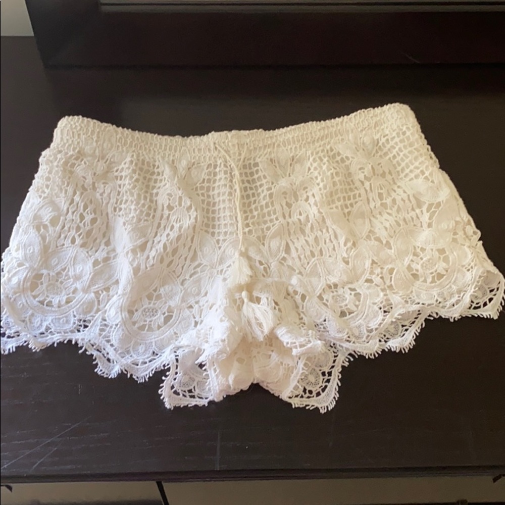 Express Crocheted Shorts